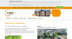 Desktop Screenshot of fokus-selm.de